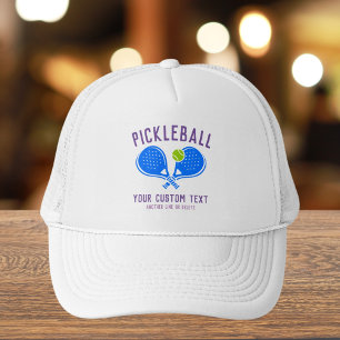 Casquette Club d'équipe de joueurs de Pickleball sur mesure 