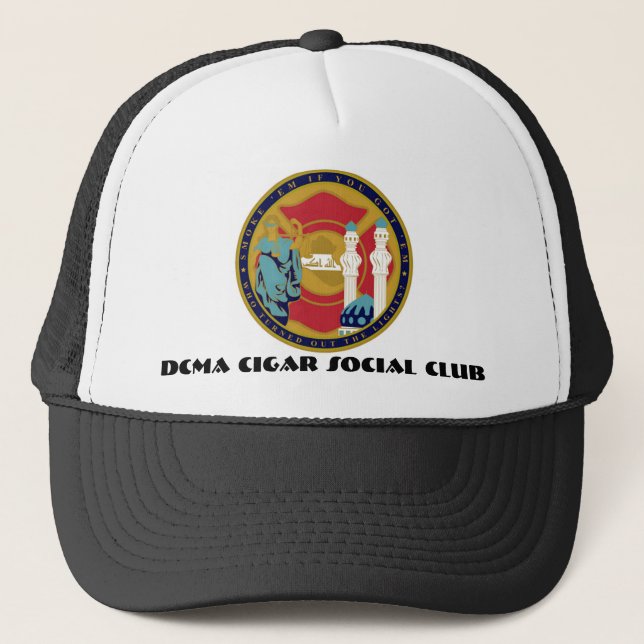 CASQUETTE CLUB SOCIAL DE CIGARE DE DCMA (Devant)