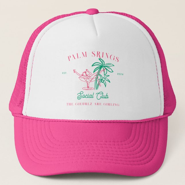 Casquette Club social de Palm Springs | Bachelorette (Devant)