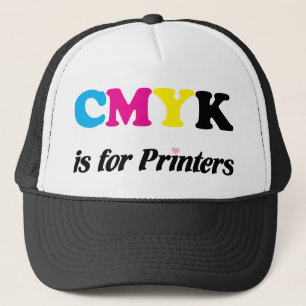 Casquette CMYK est pour les imprimantes 3