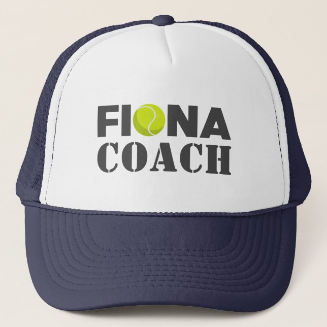 Casquette Coach de tennis de Fiona (Devant)