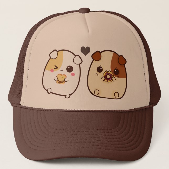 Casquette Cobayes de Kawaii (Devant)