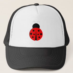 Casquette Coccinelle rouge et noire