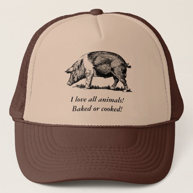 Casquette Cochon (Devant)