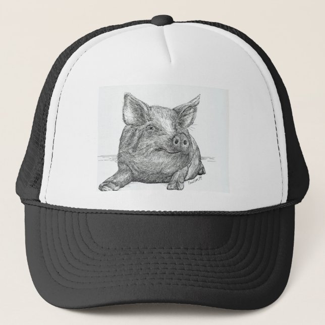 Casquette Cochon (Devant)