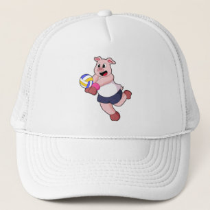 Casquette Cochon à Volleyball Sports