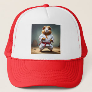 Casquette Cochon d'Inde de karaté,