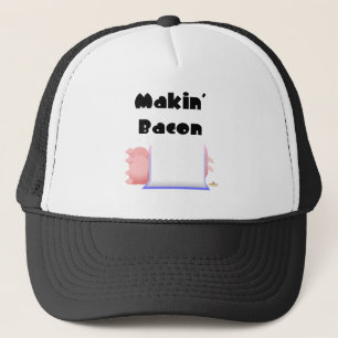 Casquette Cochons couchés Bleu Pink Blanket Makin' Bacon