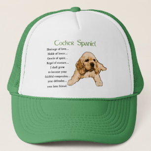 Casquette Cocker Spaniel Amateurs Cadeaux