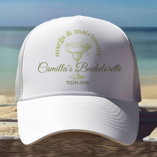 Casquette Cocktail de plage Margarita Enterrement de vie de
