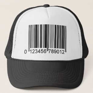 Casquette code barres