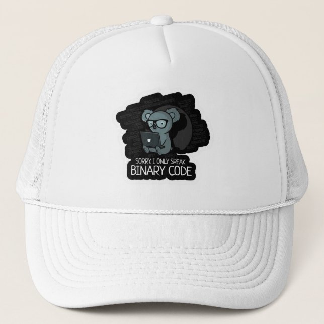 Casquette Code binaire (Devant)