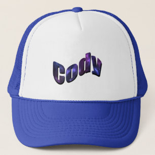 Casquette Cody, Nom, Logo,