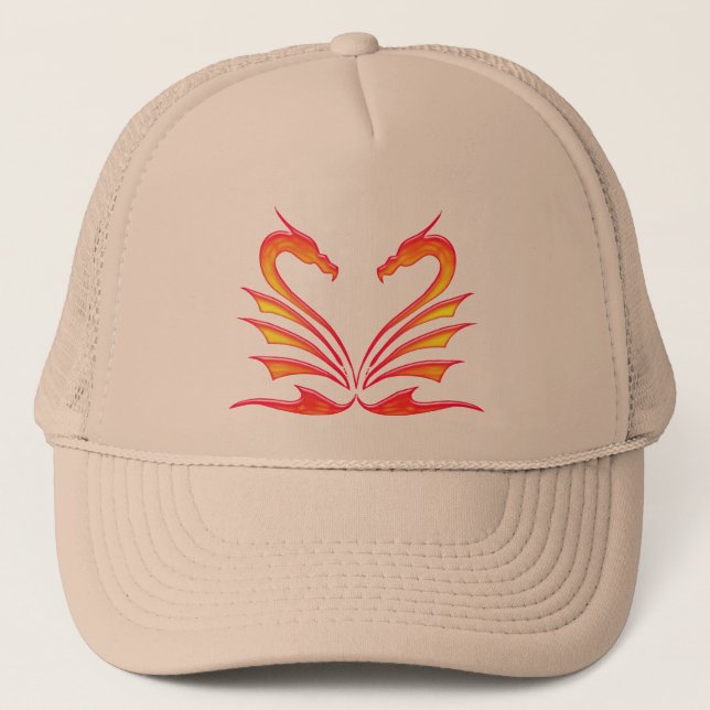 CASQUETTE COEUR DE DRAGONS (Devant)