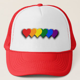 Casquette Coeur de fierté LGBT Trucker Hat