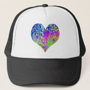 Casquette Coeur de graffiti de tisonnier