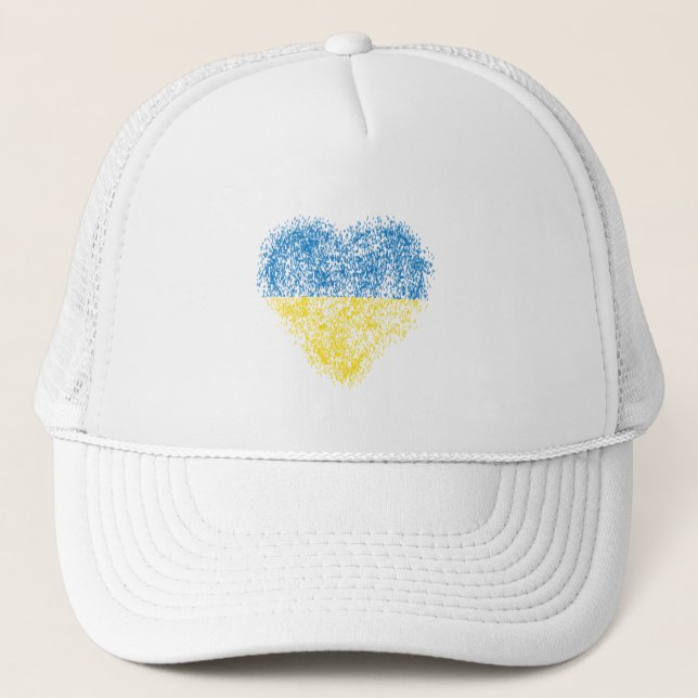 Casquette Coeur de l'Ukraine (Devant)