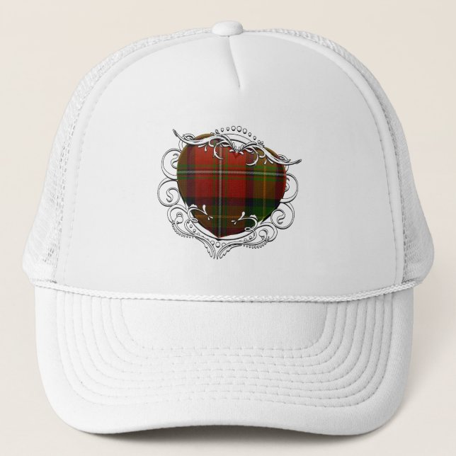 Casquette Coeur de tartan de Boyd (Devant)