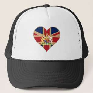 Casquette Coeur du certificat d'authenticité britannique