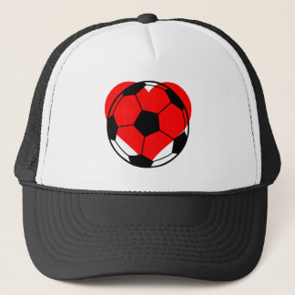 Casquette Coeur du football