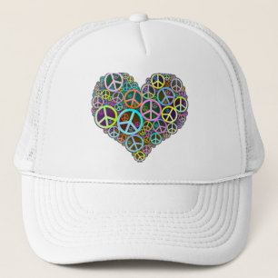 Casquette Coeur frais d'amour de paix