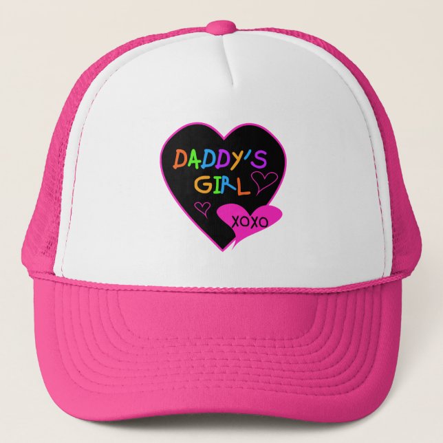 Casquette Coeur papa's Girl T Shirts and Gifts (Devant)