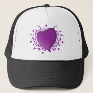 Casquette Coeur pourpre