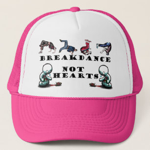 CASQUETTE COEURS DE BREAKDANCE-NOT