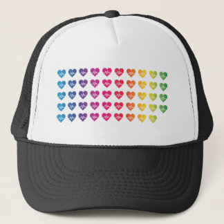 Casquette Coeurs d'un d'Orlando un arc-en-ciel 49