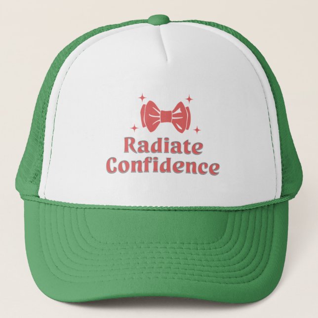 Casquette Coiffure élégante et motivante (Devant)