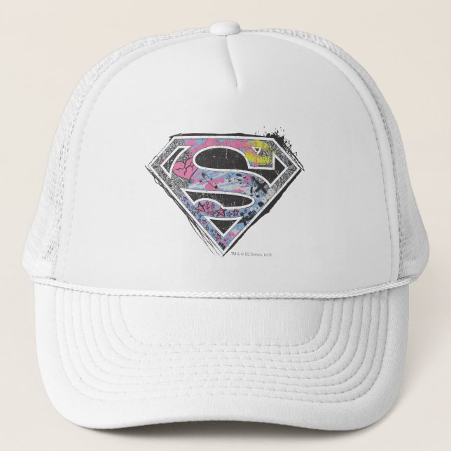 Casquette Collage du logo Supergirl (Devant)
