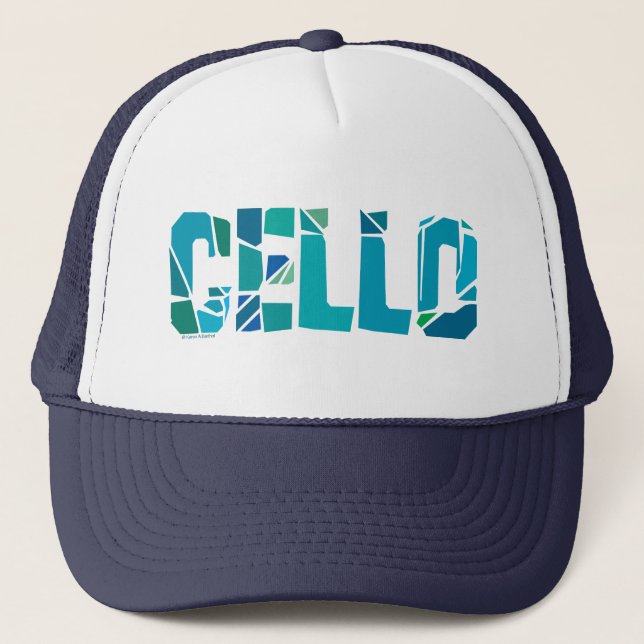 Casquette Colle fissurée (Devant)