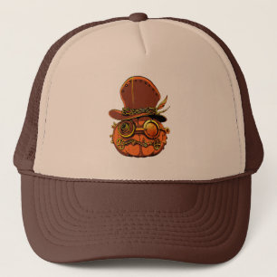 Casquette Collection d'Halloween victorienne à la citrouille