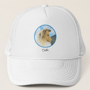 Casquette Collie en Montagne (Rough) Peinture - Chien Art