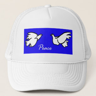 Casquette Colombes blanches de paix