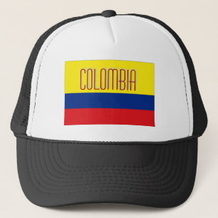 Casquette colombien de souvenir de drapeau de la