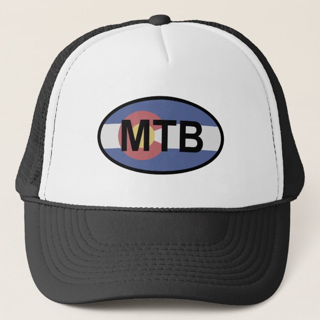 Casquette Colorado Drapeau VTT (Devant)