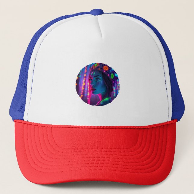 Casquette colorful lady Hat (Devant)