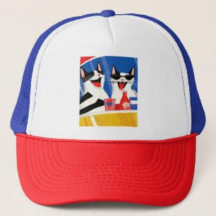 Casquette Comic Joyful Perfect Cat Duo Profitant Des Vibes É