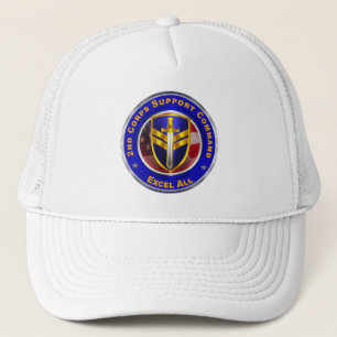 Casquette Commandement du soutien du 2e Corps "COSCOM"