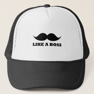 Casquette COMME UN PATRON, conception de moustache