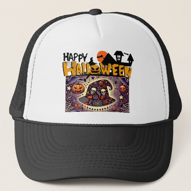 Casquette commémoratif de la fête d'Halloween (Devant)