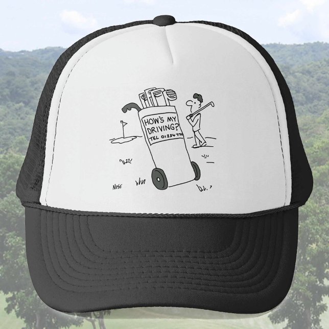 Casquette Comment est ma conduite - Golfer (Créateur téléchargé)