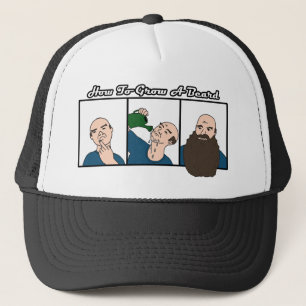 CASQUETTE COMMENT SE LAISSER POUSSER UNE BARBE
