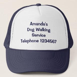 CASQUETTE COMMERCES, CHIEN QUI MARCHE.