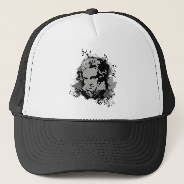 Casquette Compositeur de musique Beethoven Compositeur compo (Devant)