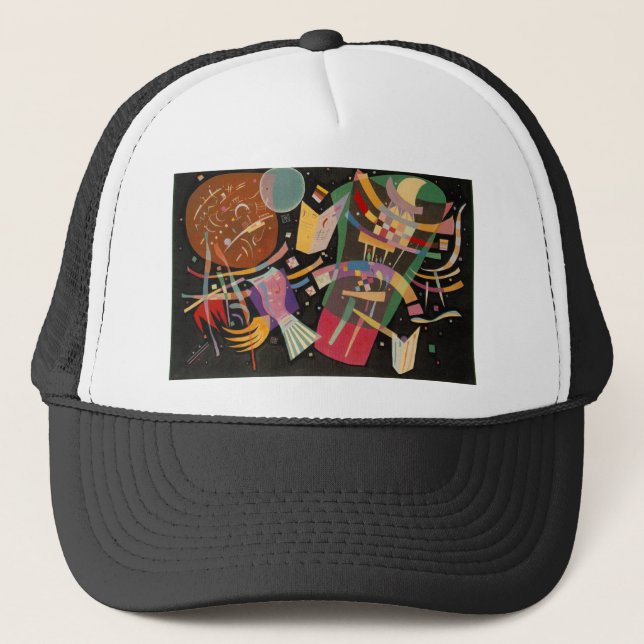 Casquette Composition Kandinsky X Oeuvre Abstraite (Devant)