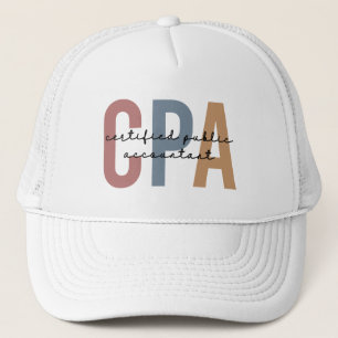 Casquette Comptable public certifié Retro CPA