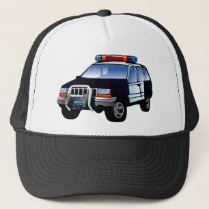 Casquette Conception de caricatures pour enfants de la polic