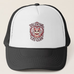 Casquette Conception de chat drôle de la Saint-Valentin - Ch